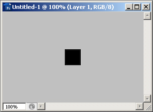 Not much to look at yet.